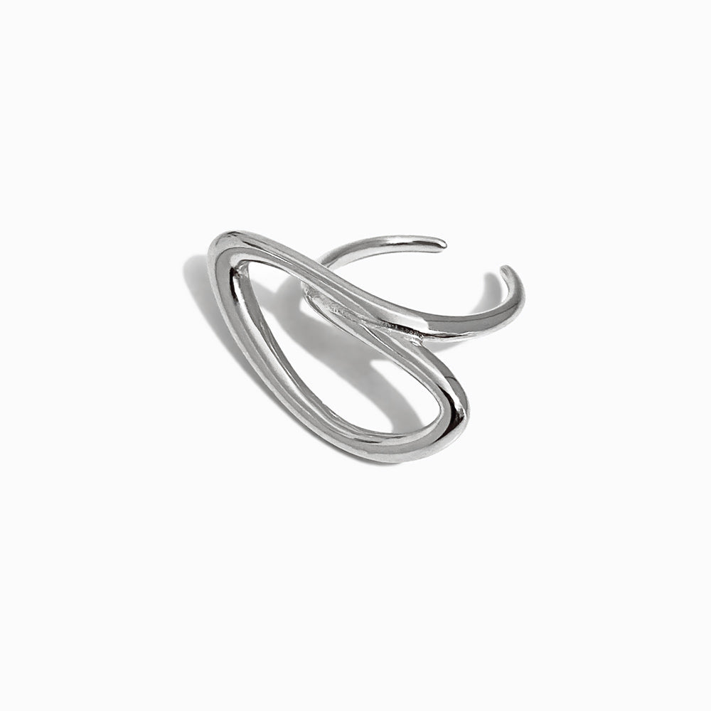 Anel Statement 17.2mm Aço Inoxidável