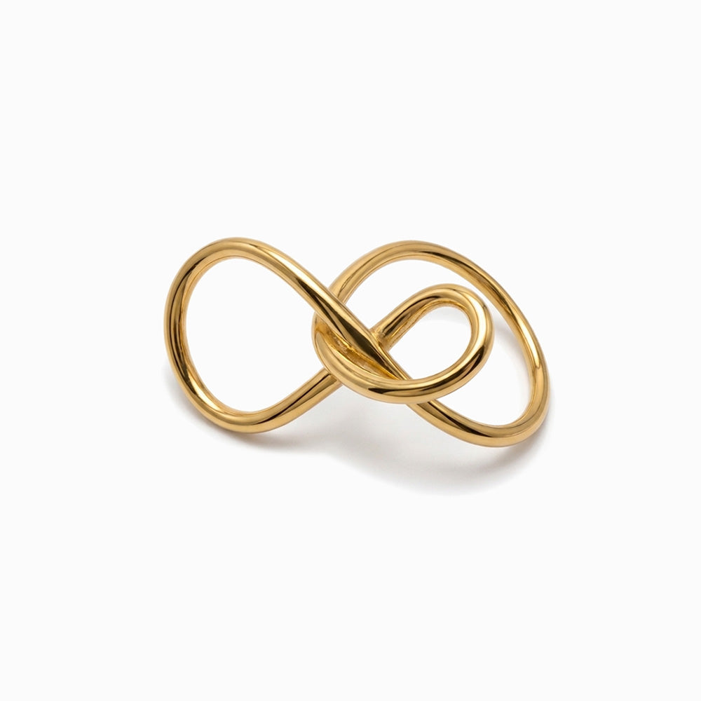 Anel Símbolo do Infinito Aço Inoxidável 17.2mm