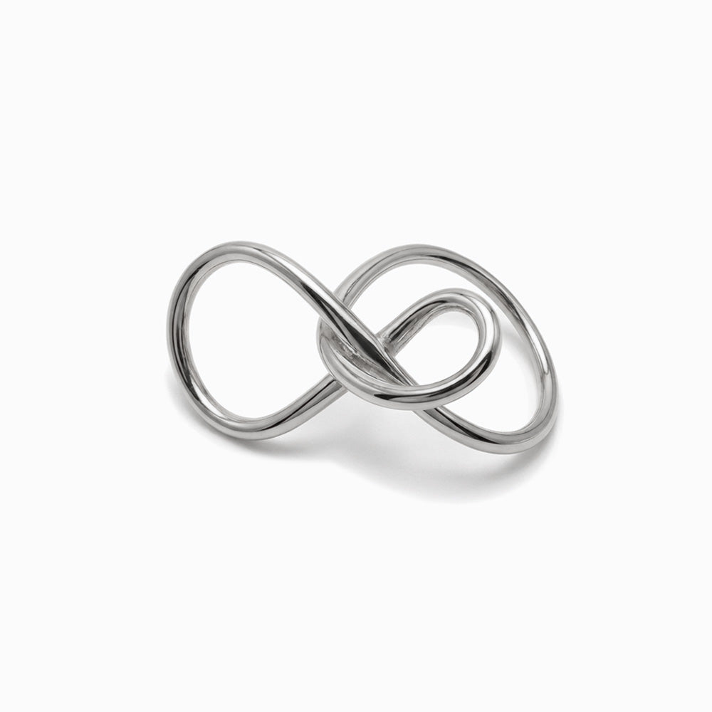 Anel Símbolo do Infinito Aço Inoxidável 17.2mm
