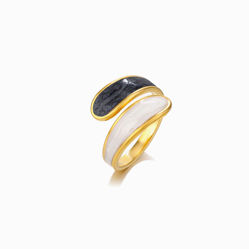 Anel Ajustável Esmaltado Aço Inoxidável
