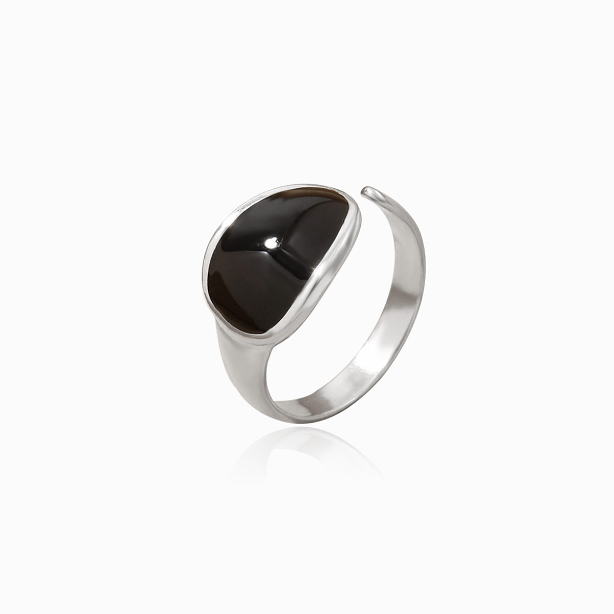 Anel Ajustável Esmaltado Aço Inoxidável