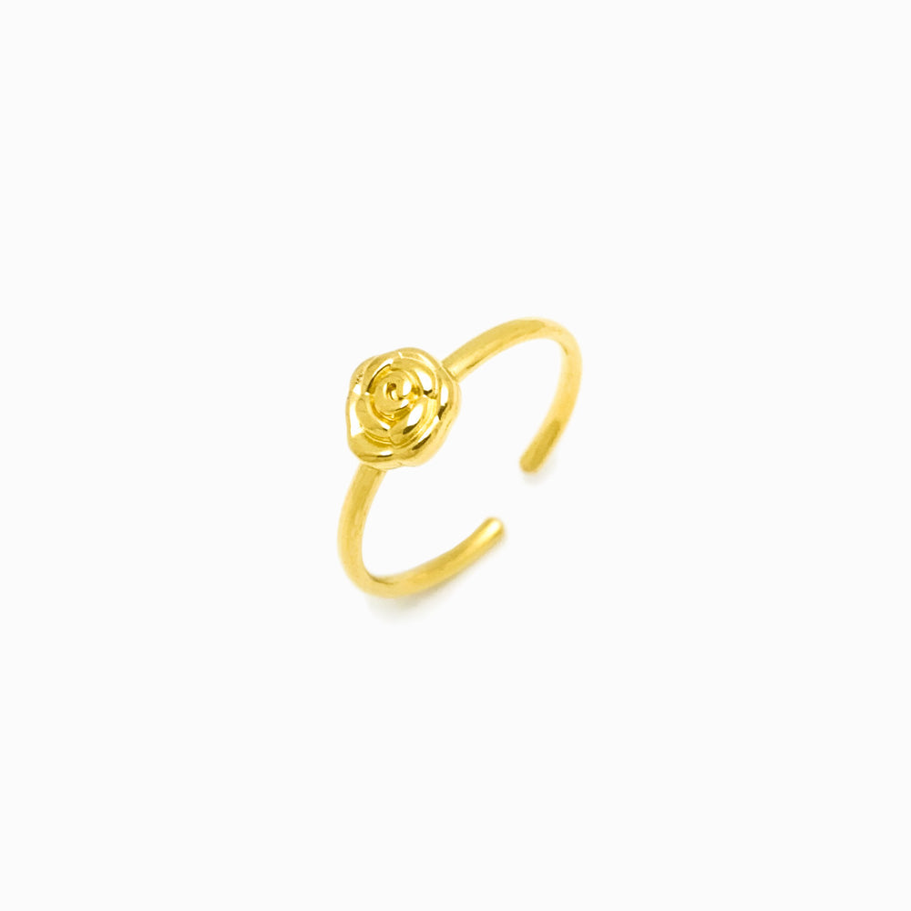Anel Rosa Aço Inoxidável