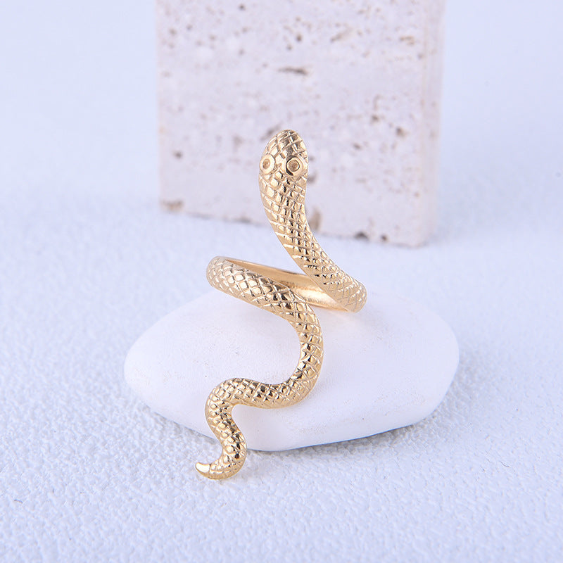 Anel Cobra Ajustável Aço Inoxidável