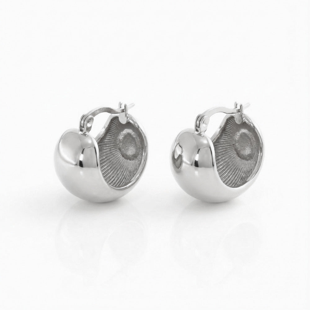 Brincos Fashion em Aço Inoxidável 20x19mm