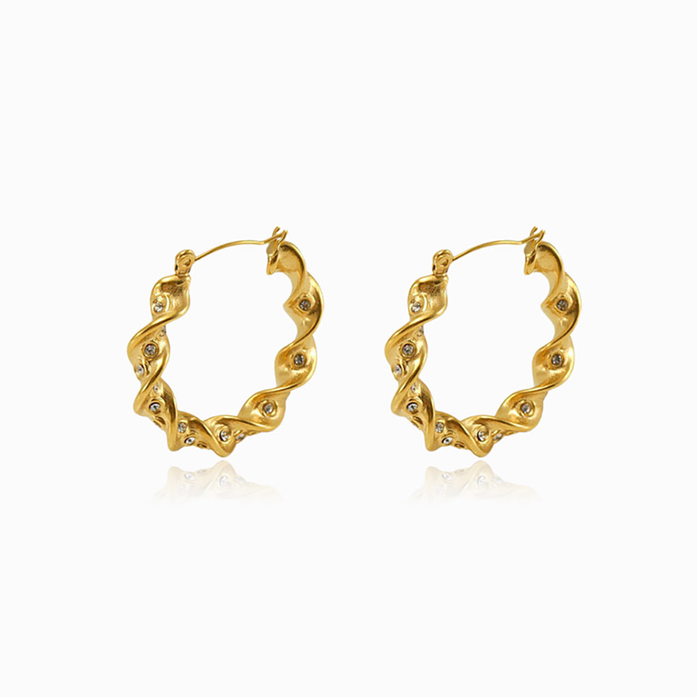 Brincos de Argola em Aço Inoxidável 33mm