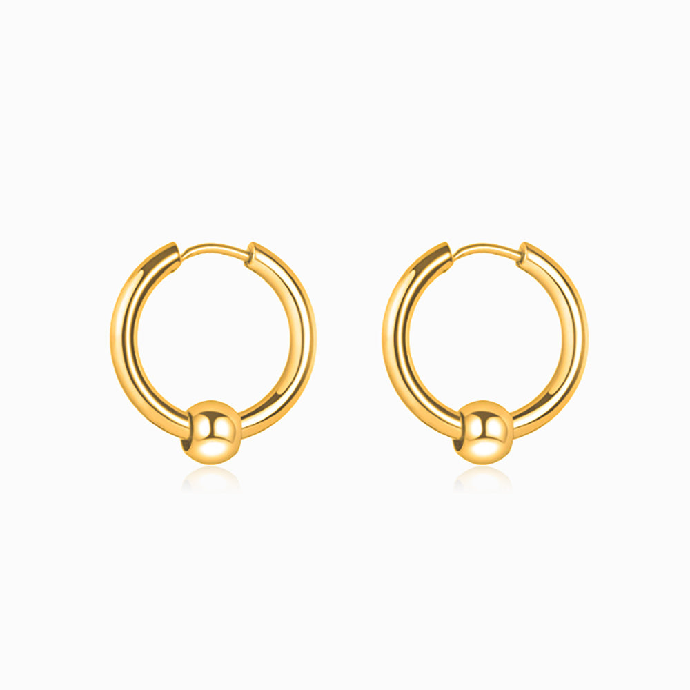 Brincos de Argola em Aço Inoxidável 2.5x10mm