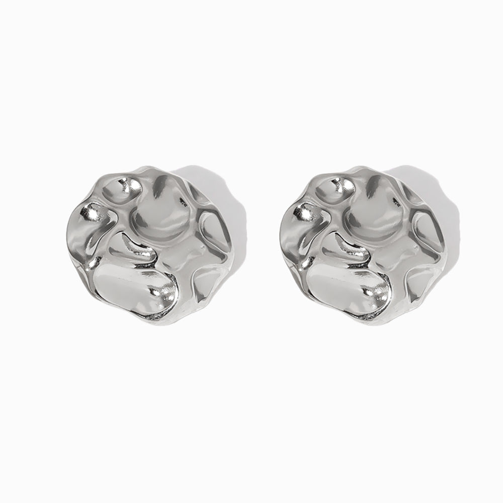 Brincos Geométricos em Aço Inoxidável 23mm