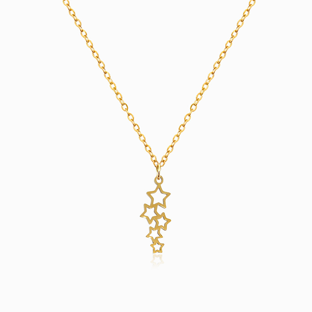 Colar Estrela Minimalista em Aço Inoxidável
