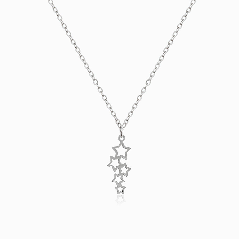 Colar Estrela Minimalista em Aço Inoxidável