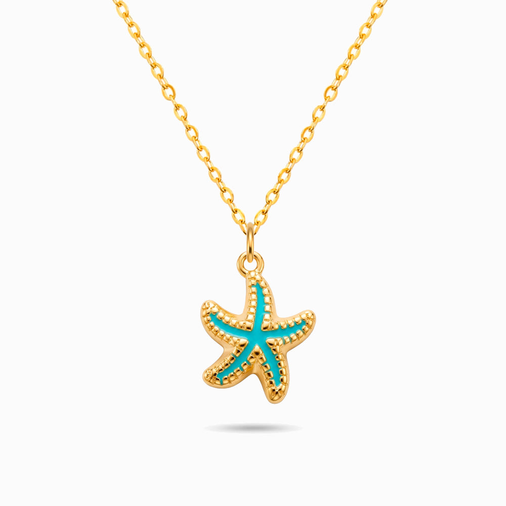 Colar Estrela do Mar Aço Inoxidável