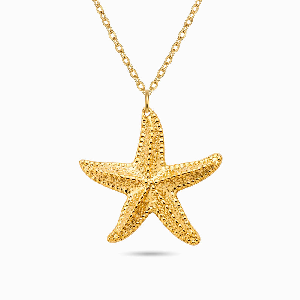 Colar Estrela do Mar em Aço Inoxidável