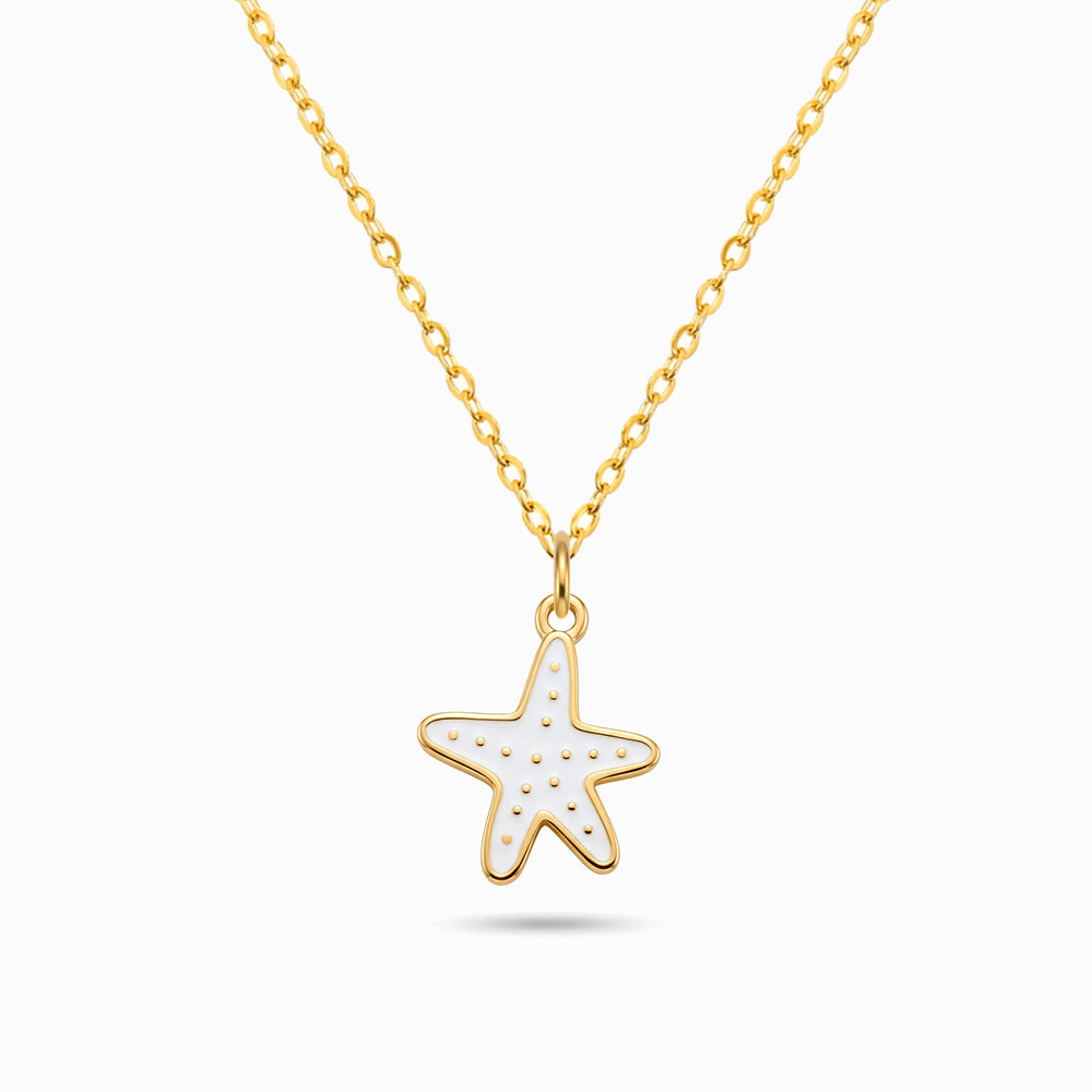 Colar Estrela do Mar em Aço Inoxidável