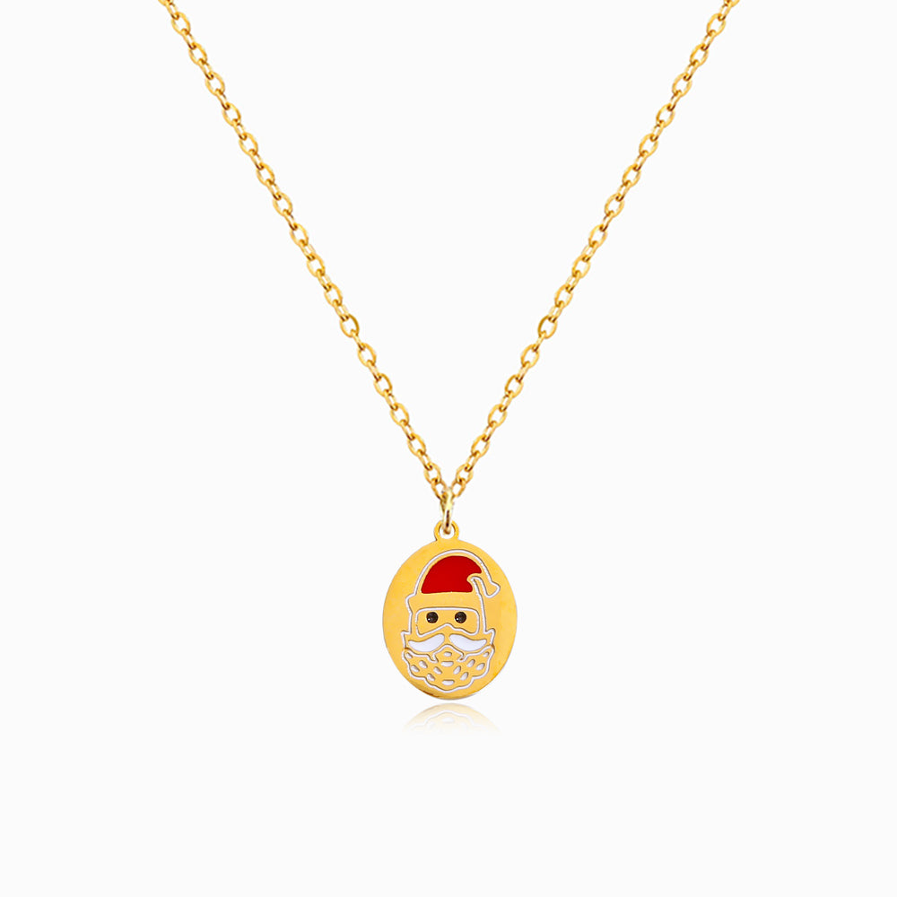 Colar Pai Natal em Aço Inoxidável