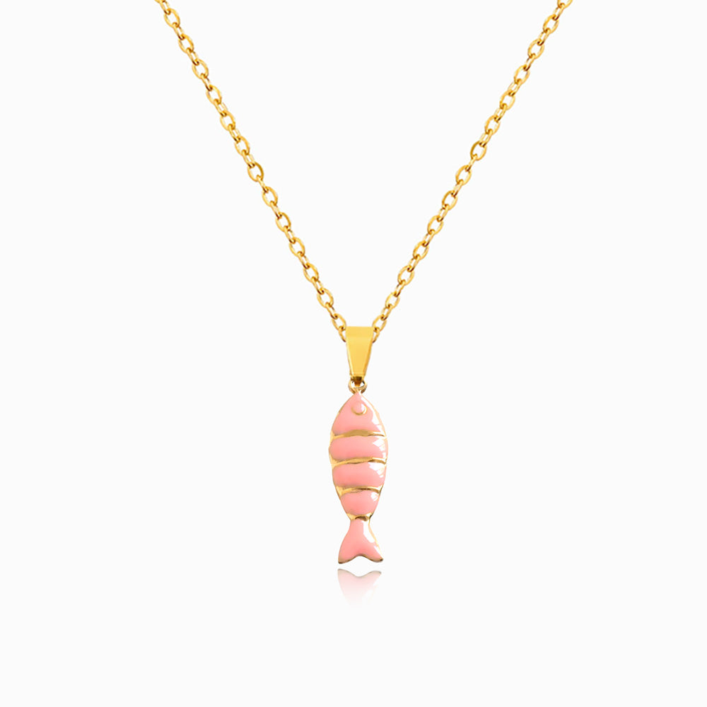 Colar Sardinha em Aço Inoxidável