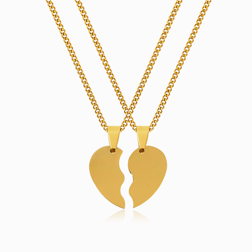 Conjunto 2 Colares Personalizados em Aço Inoxidável