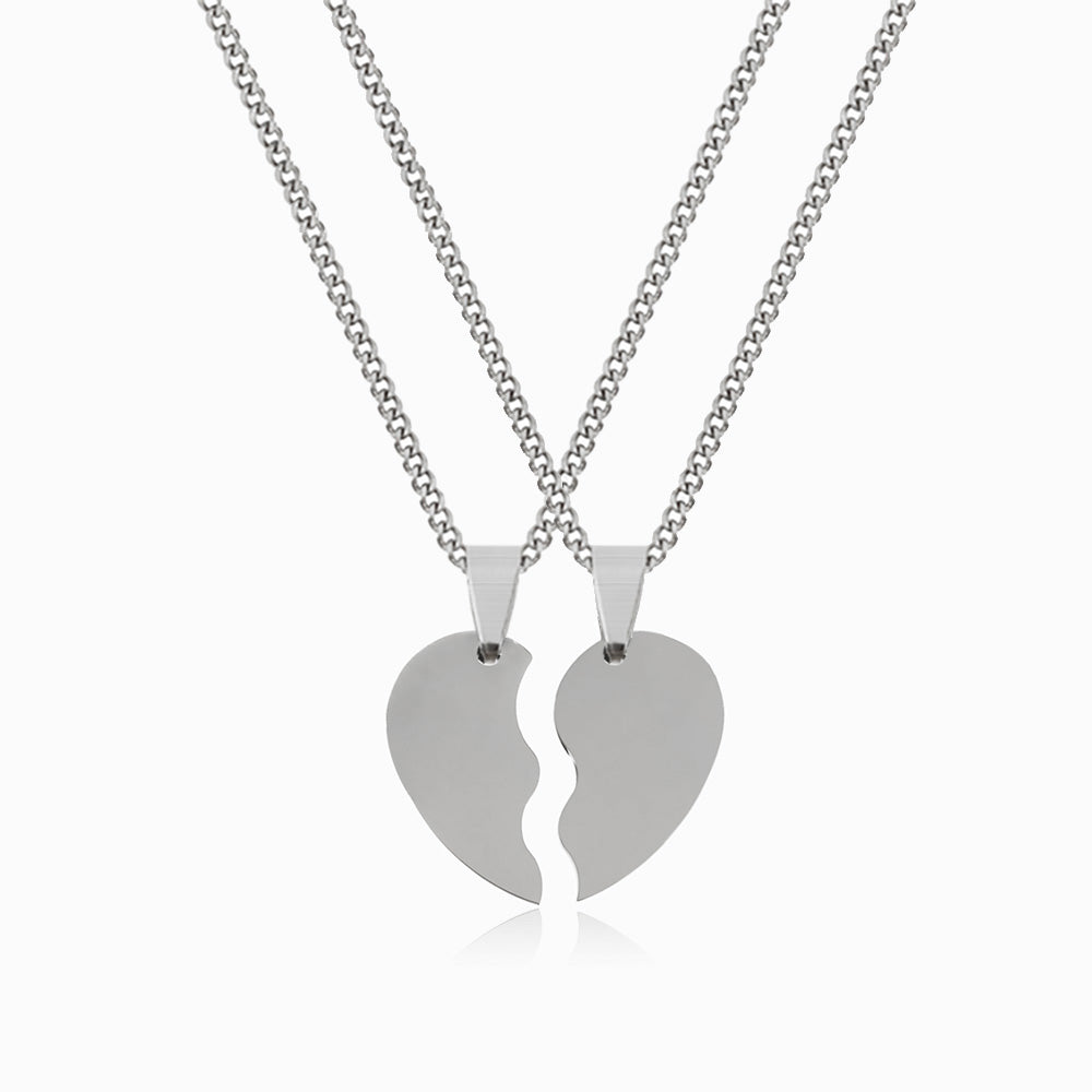 Conjunto 2 Colares Personalizados em Aço Inoxidável