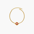 Pulseira com Rosas Portuguesas Luzia