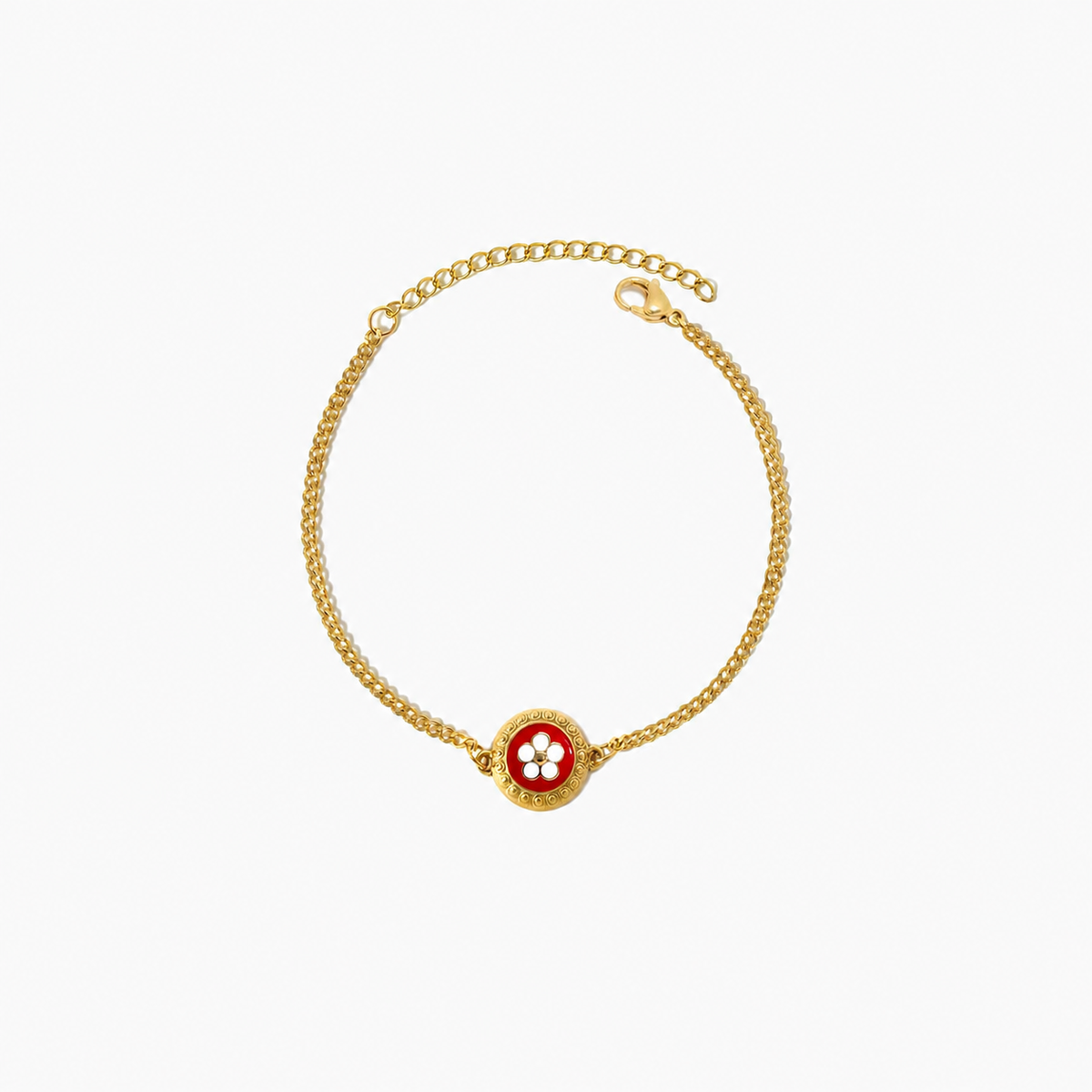 Pulseira com Rosas Portuguesas Luzia
