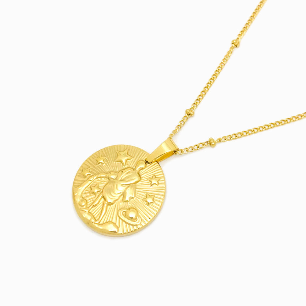 Colar Signo em Aço Inoxidável
