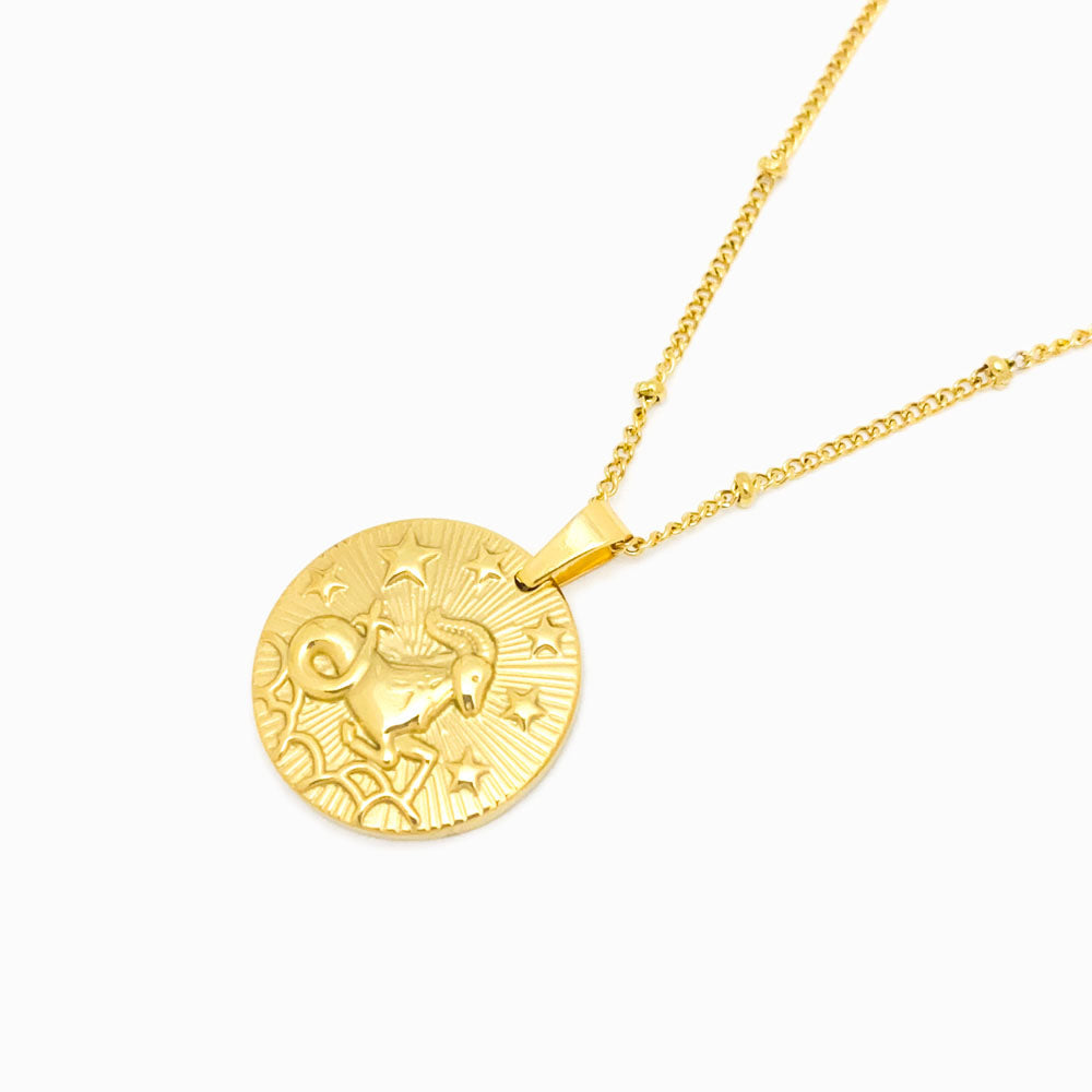 Colar Signo em Aço Inoxidável