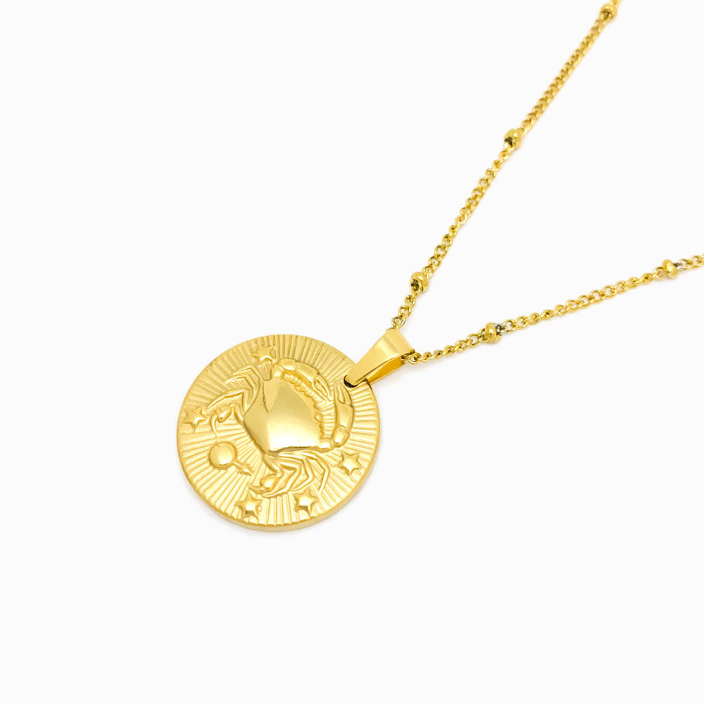 Colar Signo em Aço Inoxidável