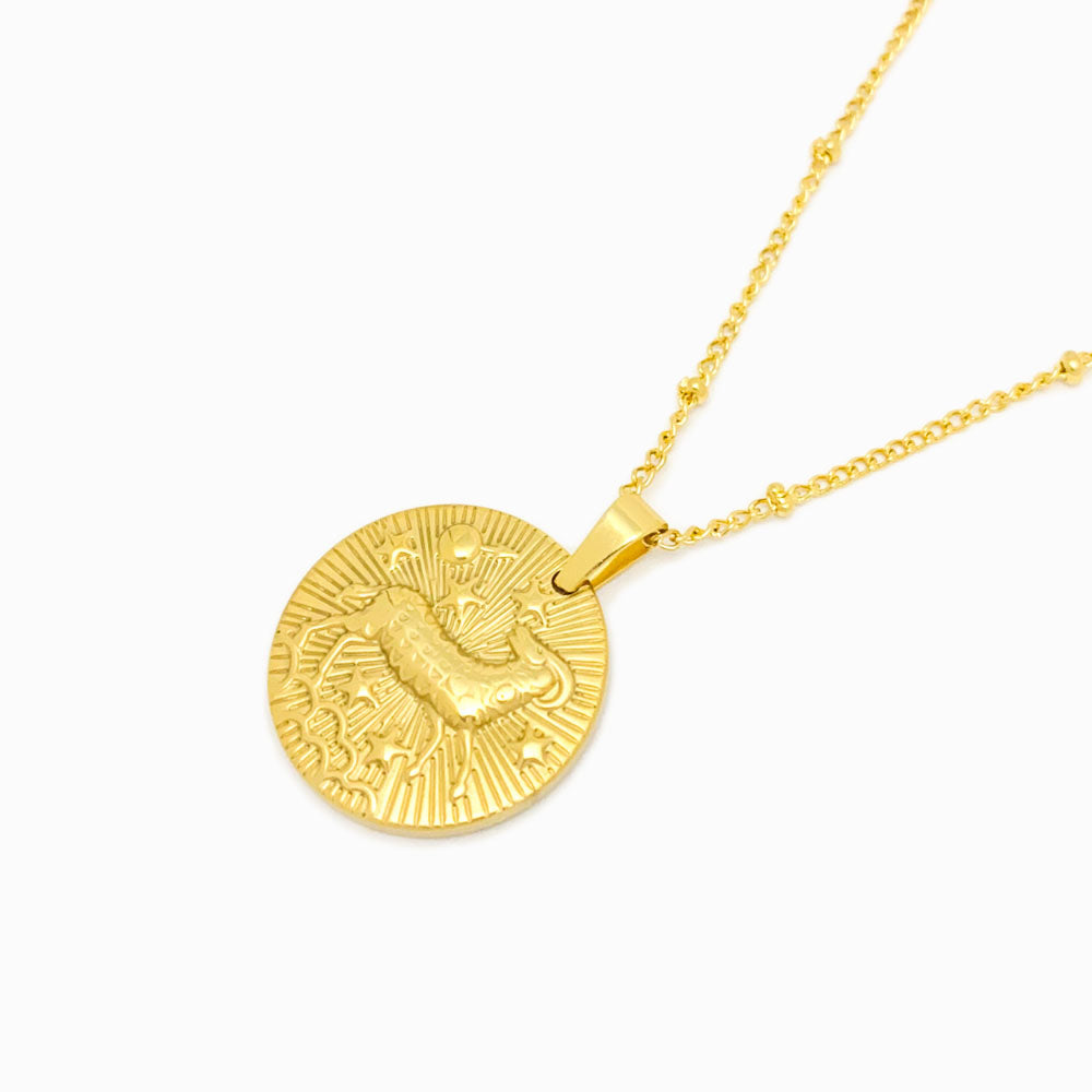 Colar Signo em Aço Inoxidável