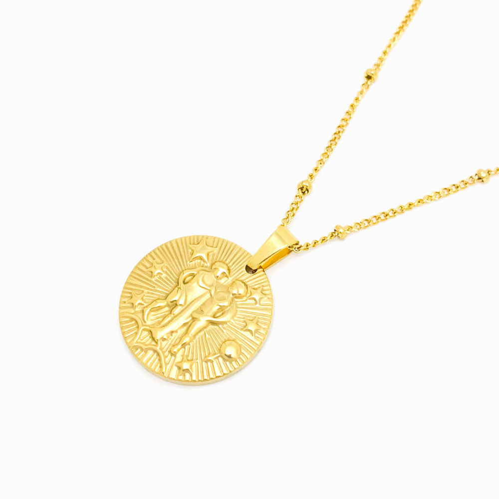 Colar Signo em Aço Inoxidável
