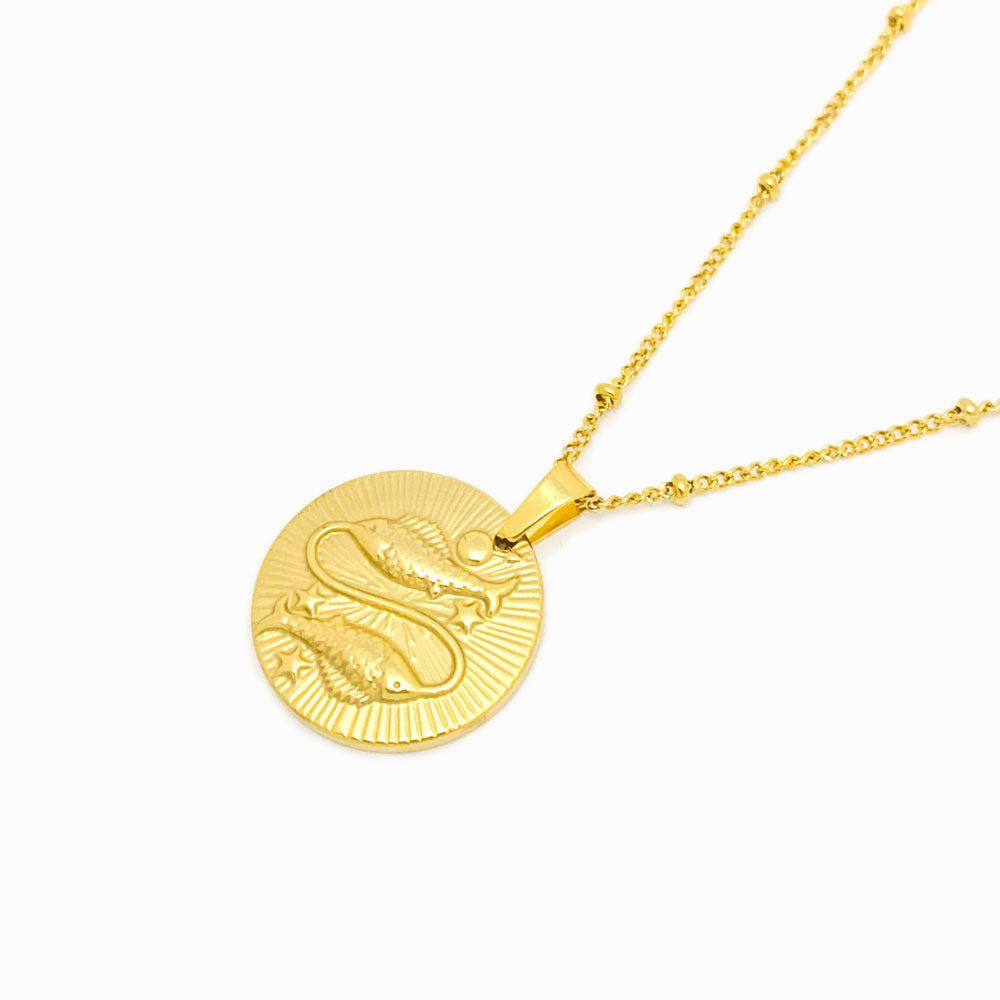 Colar Signo em Aço Inoxidável