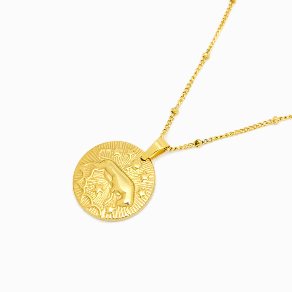 Colar Signo em Aço Inoxidável