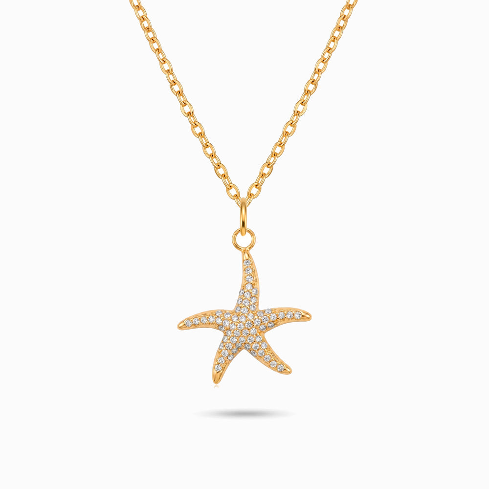 Colar Estrela do Mar em Aço Inoxidável