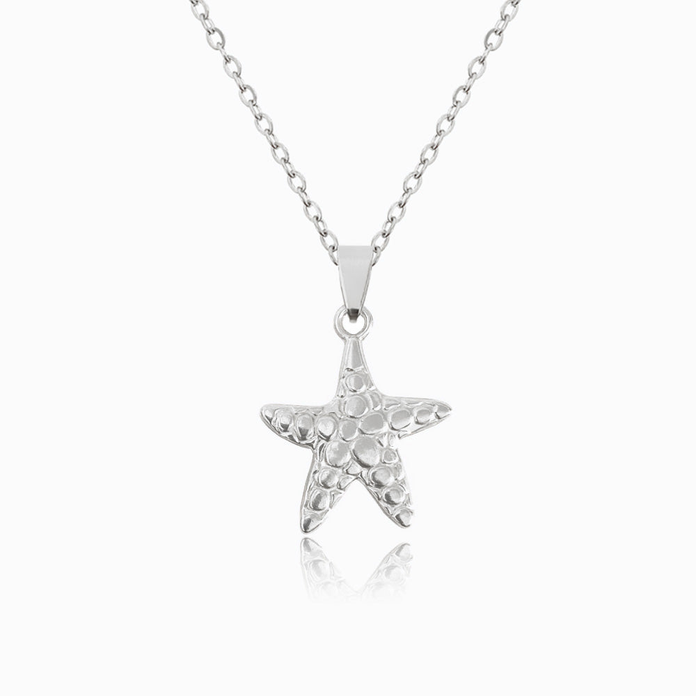 Colar Estrela do Mar em Aço Inoxidável