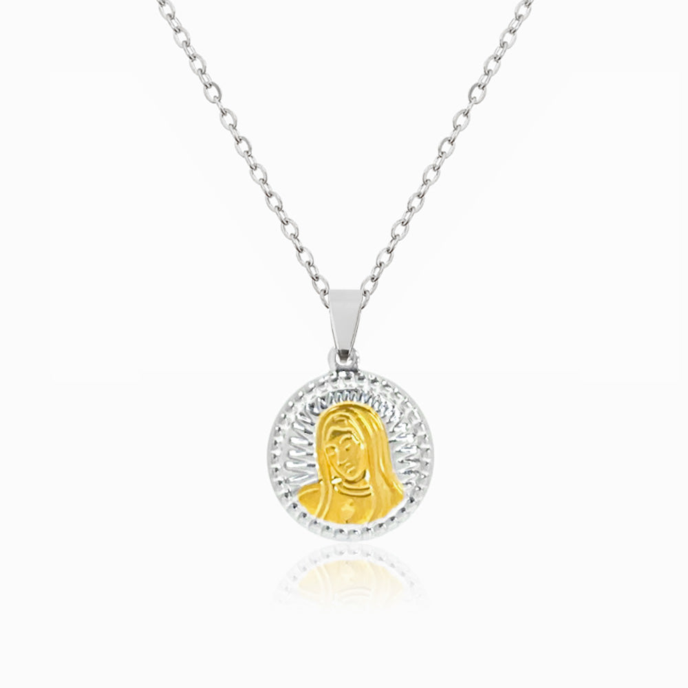 Colar Nossa Senhora - Aço Inoxidável