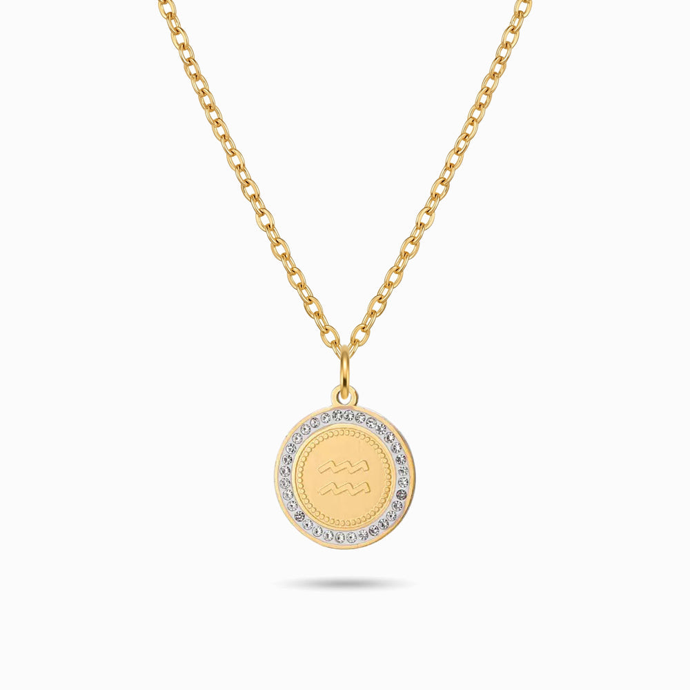 Colar com Signo em Aço Inoxidável
