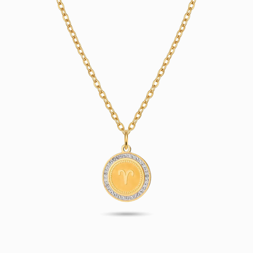 Colar com Signo em Aço Inoxidável