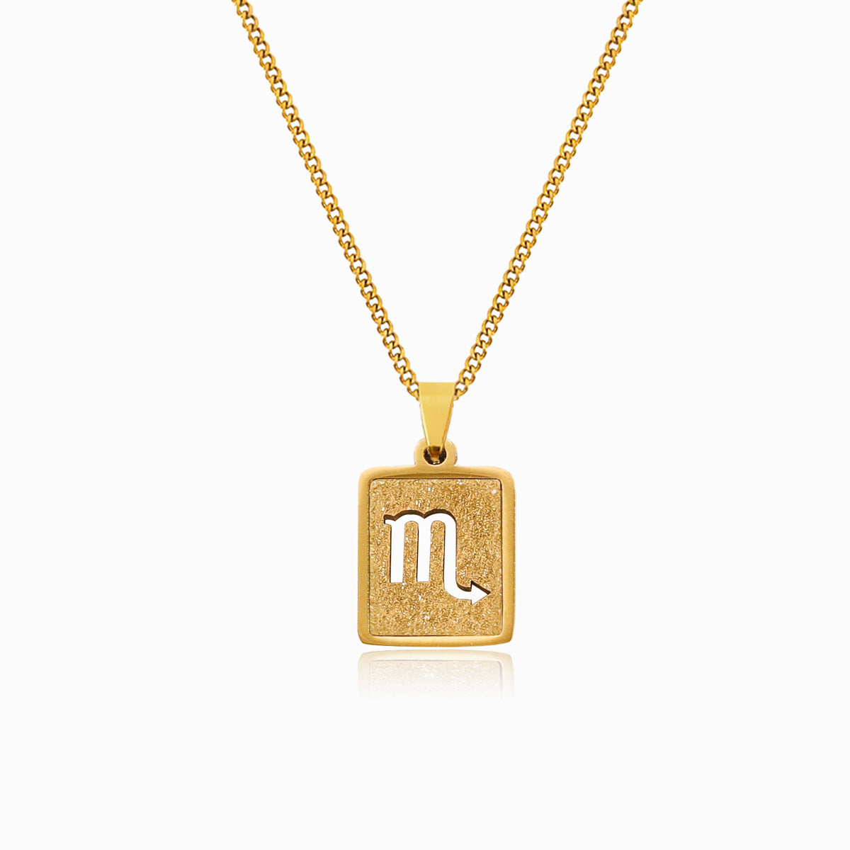 Colar Signo em Aço Inoxidável