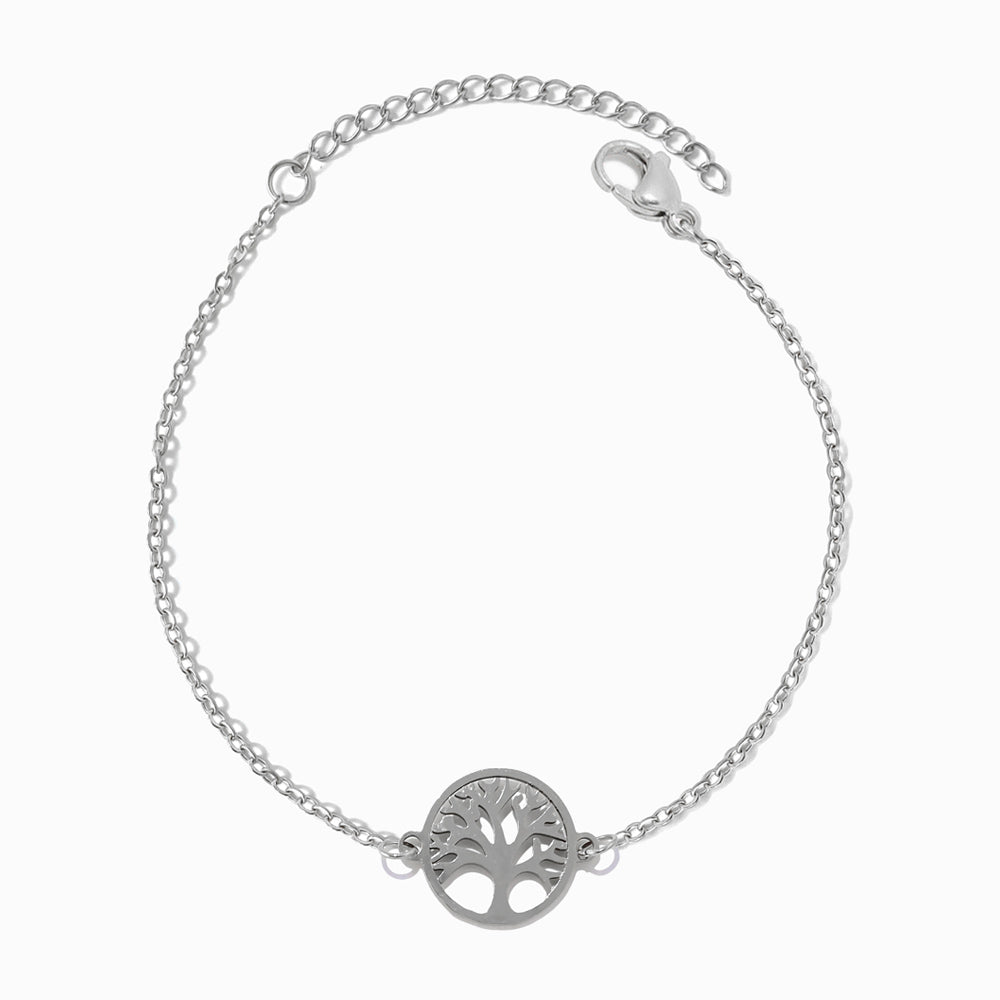 Pulseira Árvore da Vida em Aço Inoxidável