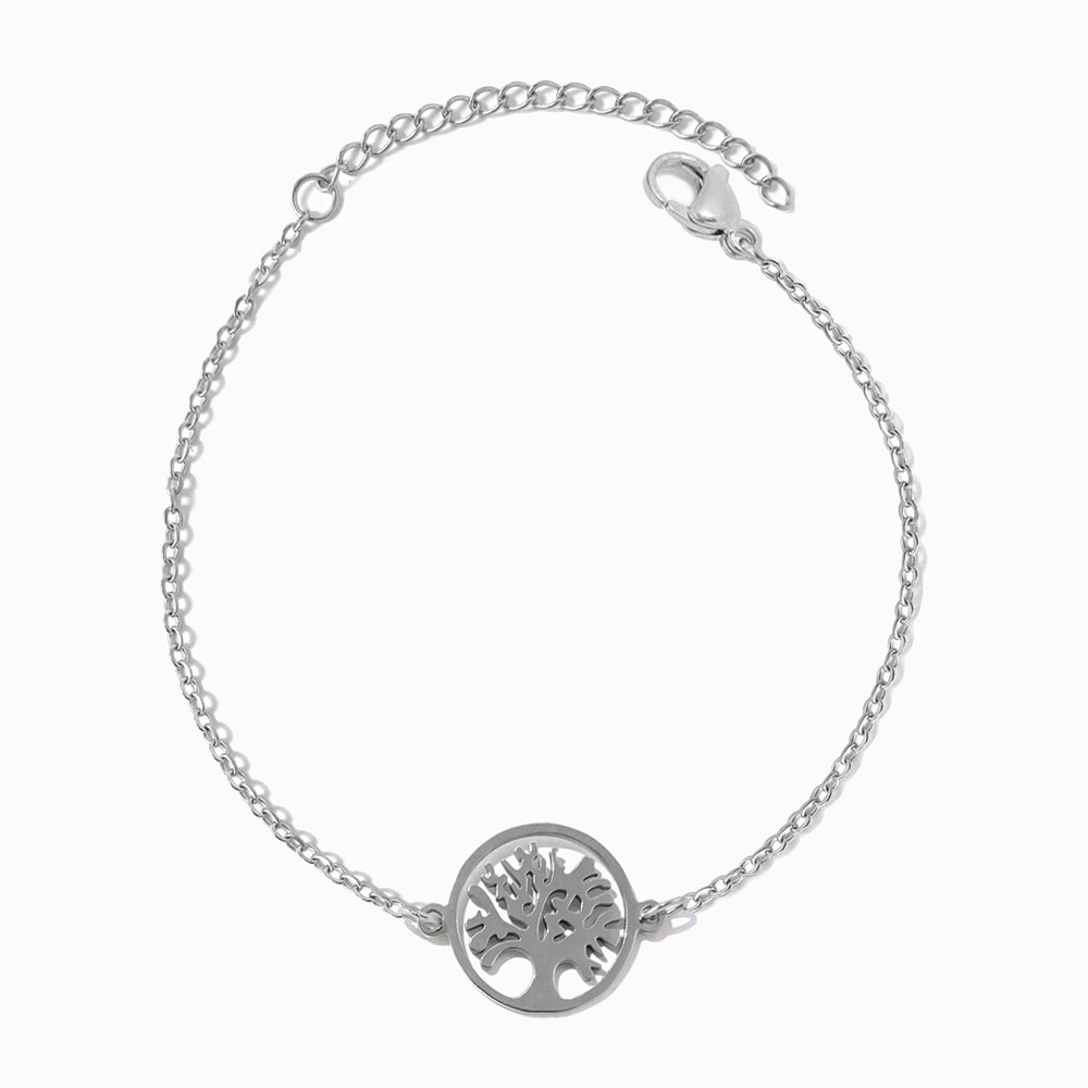 Pulseira Árvore da Vida em Aço Inoxidável