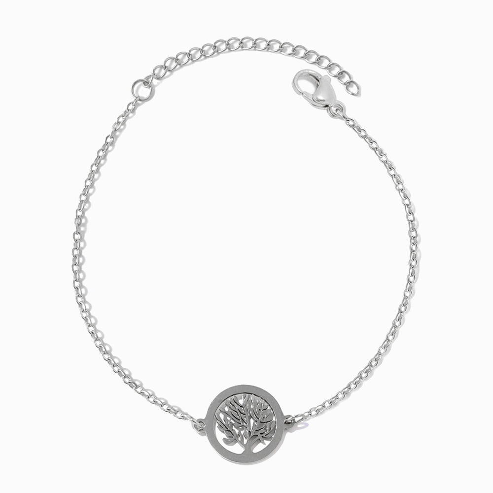 Pulseira Árvore da Vida em Aço Inoxidável
