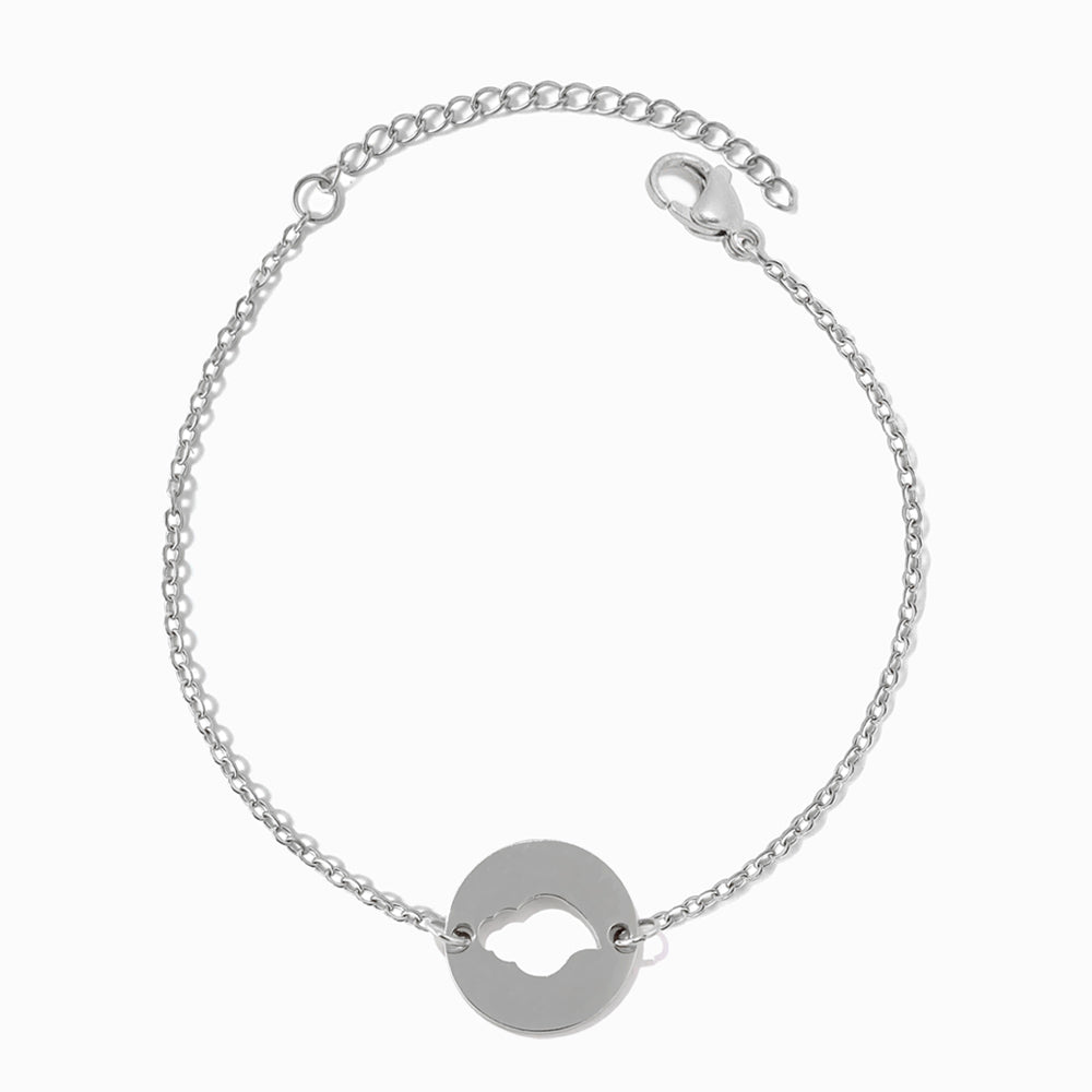 Pulseira Coração de Viana em Aço Inoxidável