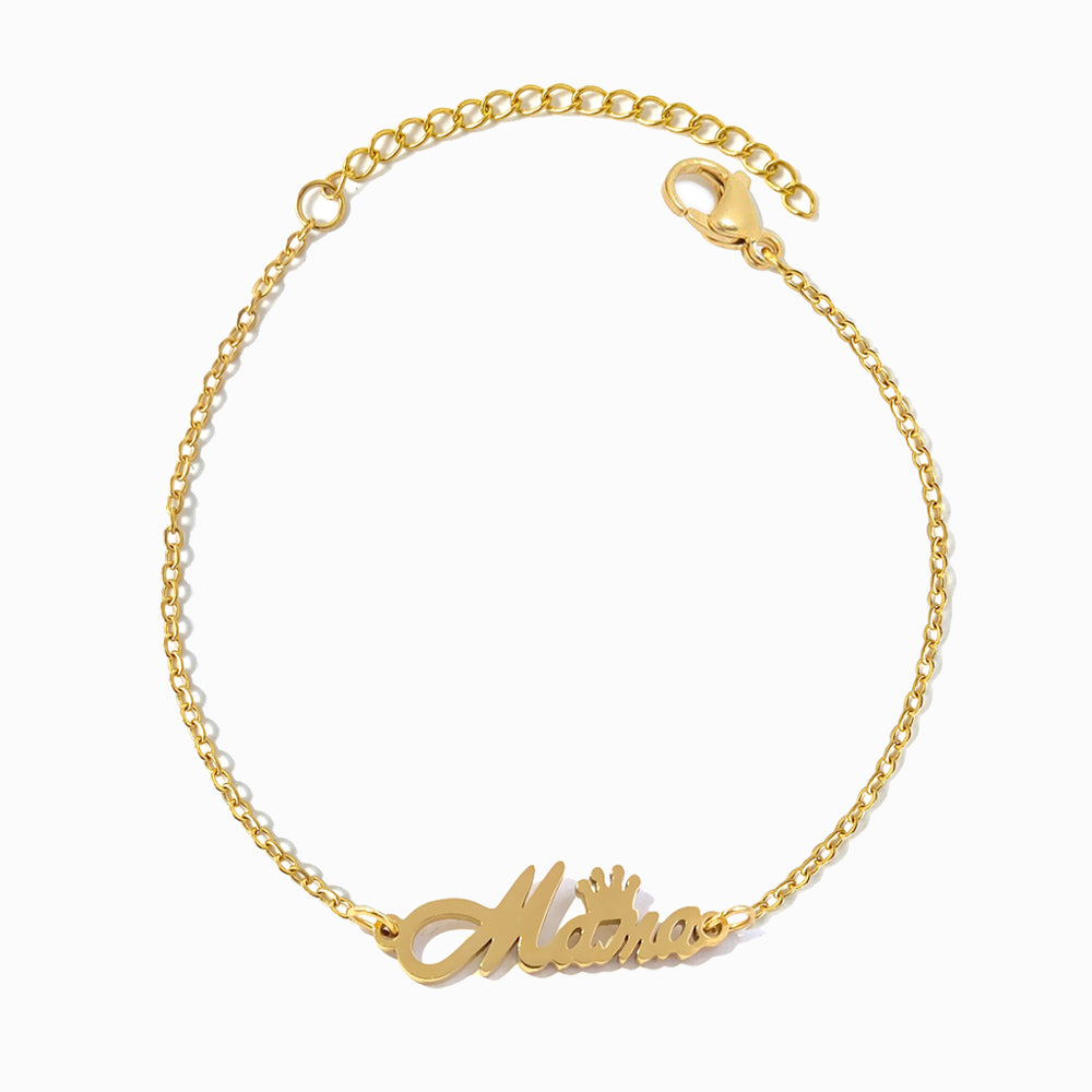 Pulseira Mama em Aço Inoxidável