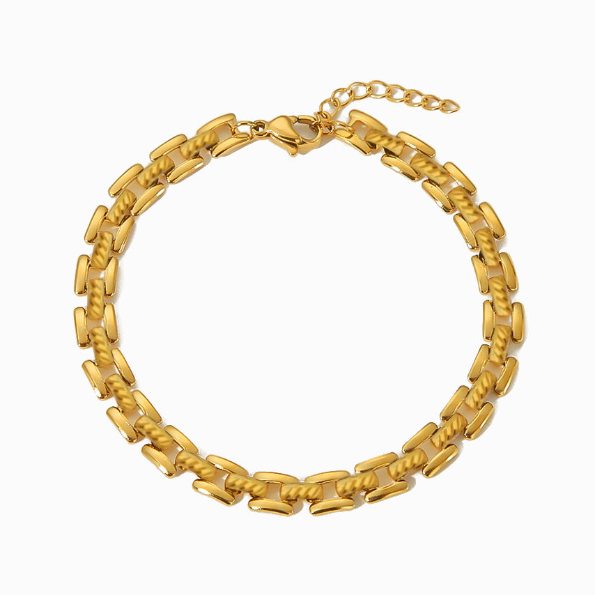 Pulseira Minimalista em Aço Inoxidável
