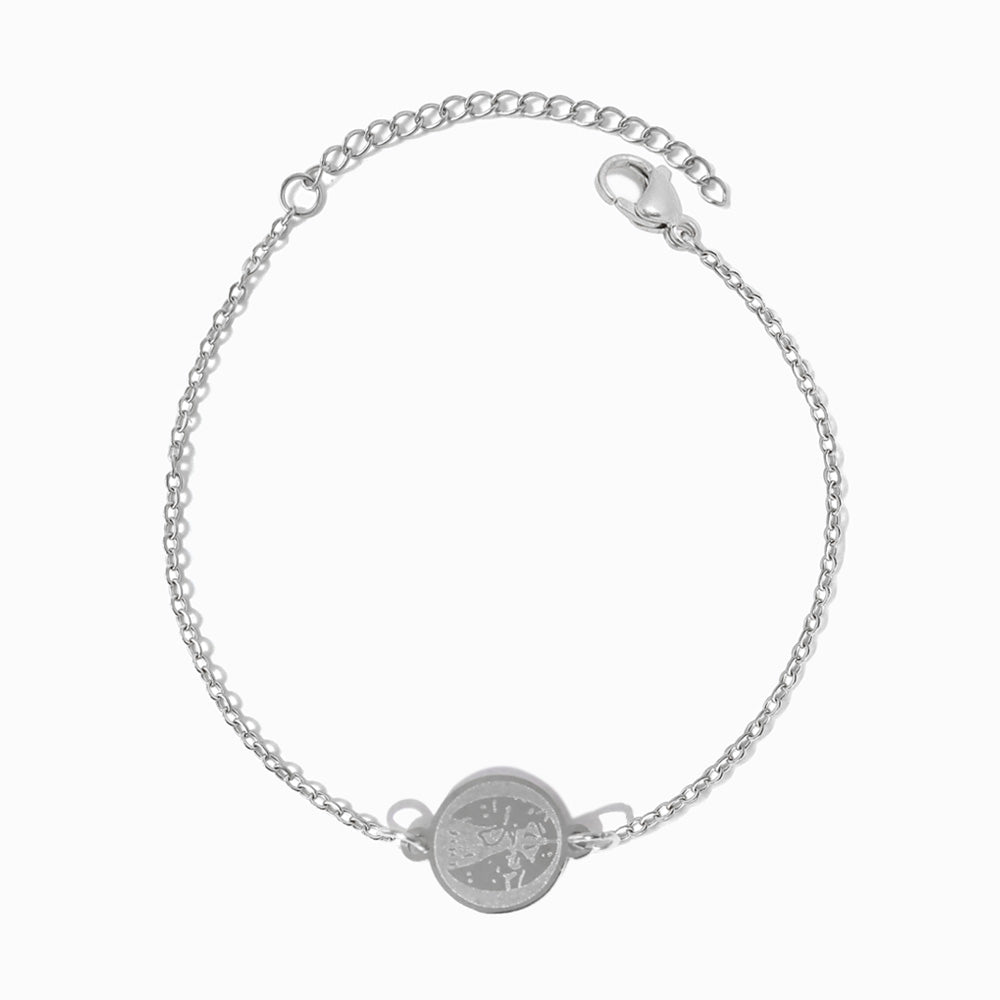 Pulseira Nossa Senhora em Aço Inoxidável