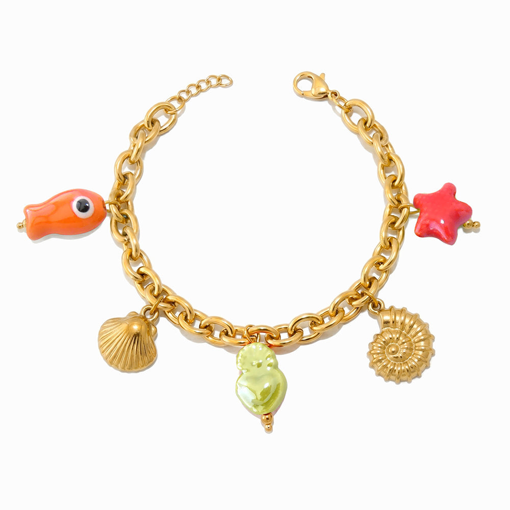 Pulseira Verão em Aço Inoxidável