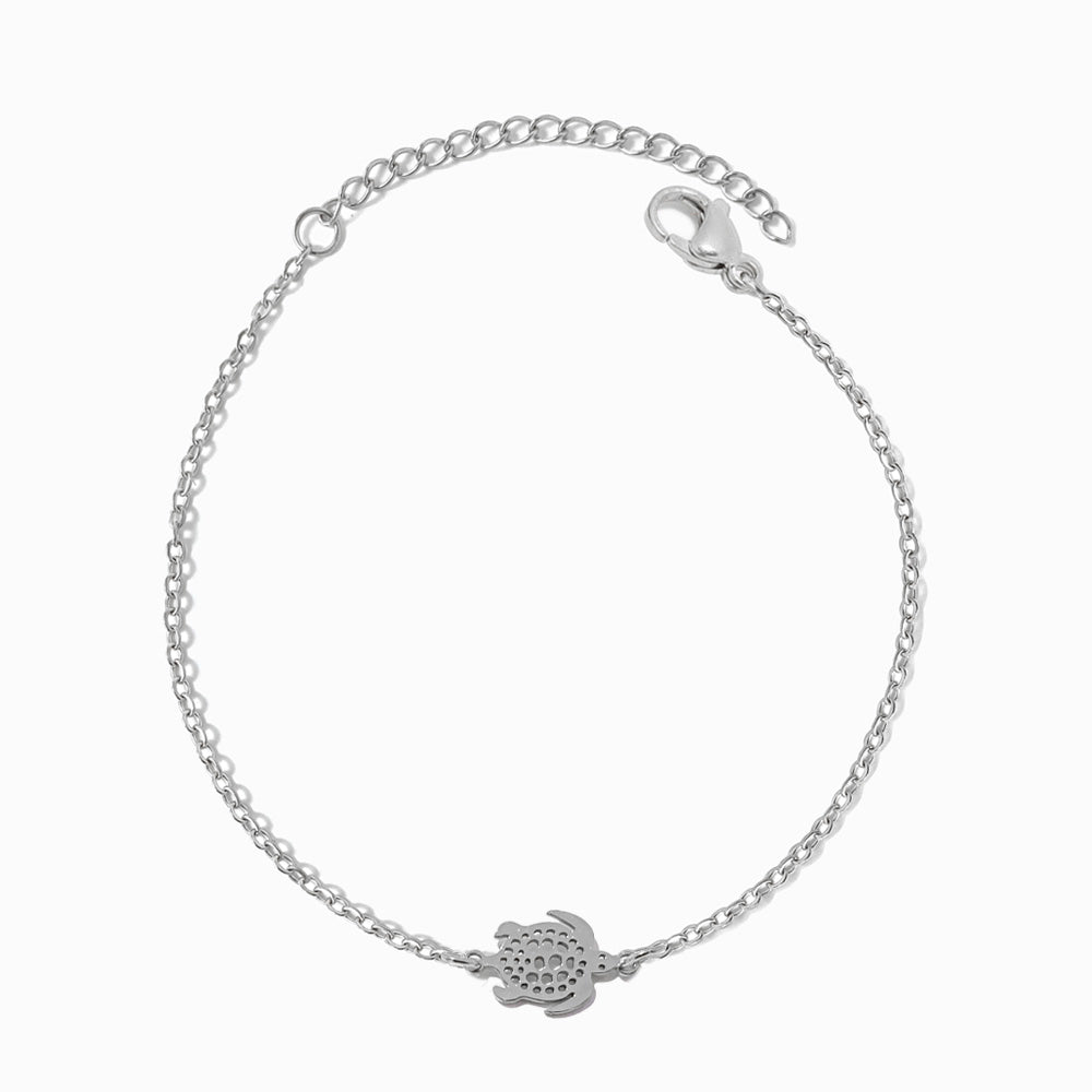 Pulseira Tartaruga em Aço Inoxidável