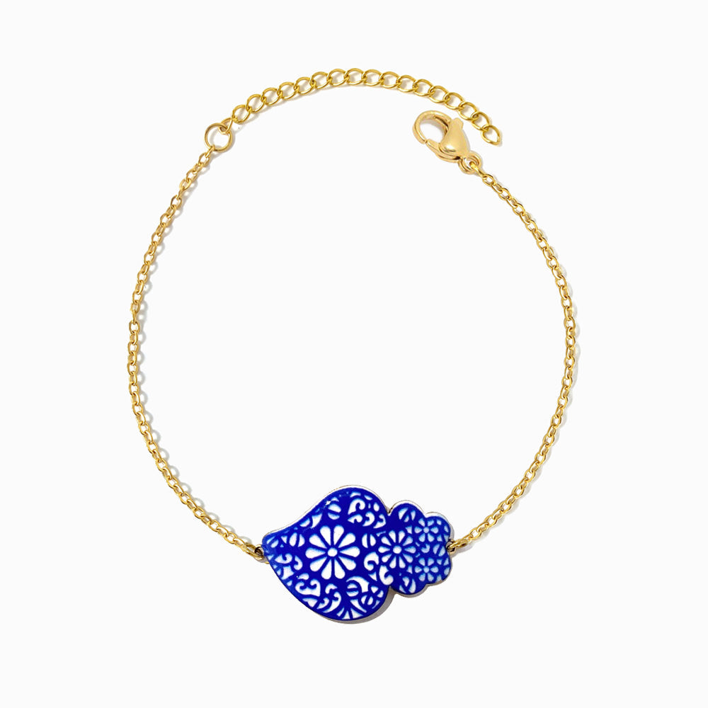 Pulseira Coração de Viana em Aço Inoxidável