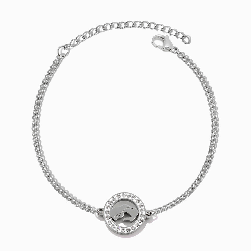 Pulseira Nossa Senhora em Aço Inoxidável