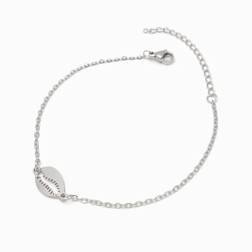Pulseira Concha em Aço Inoxidável