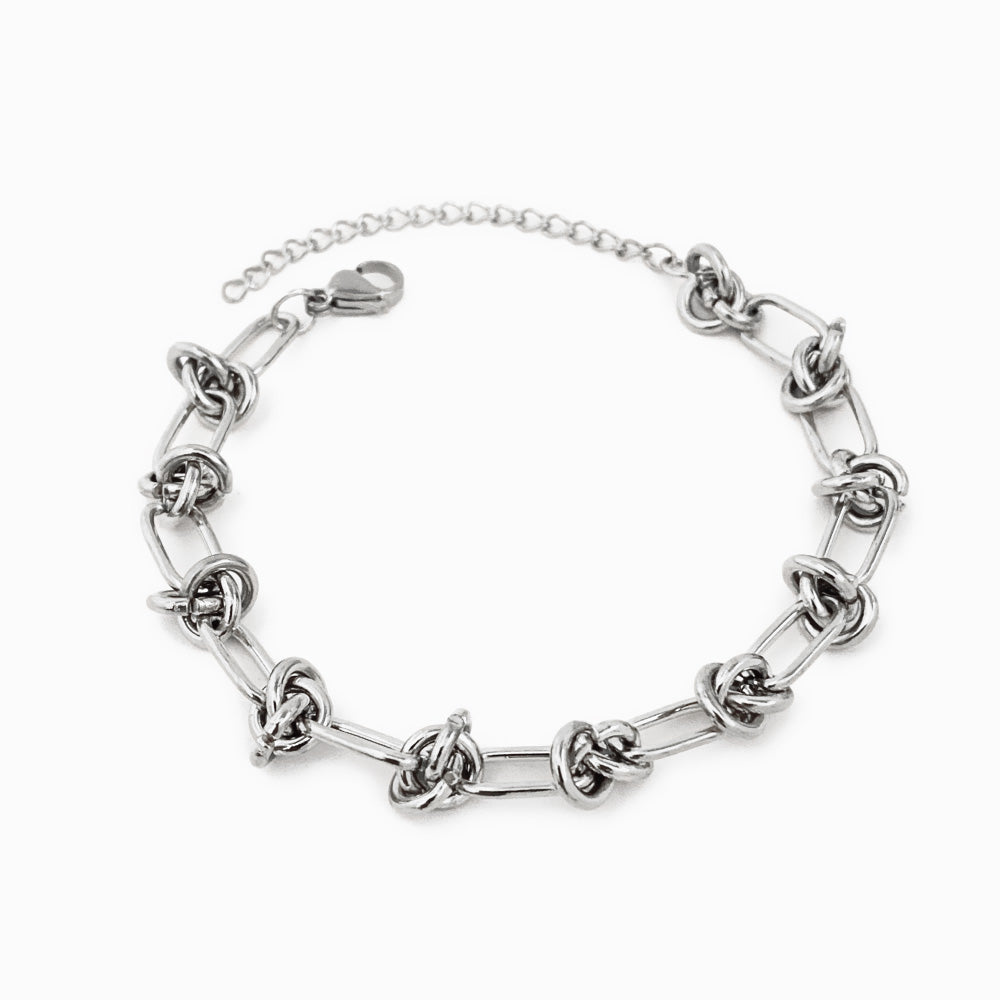 Pulseira de Pé em Aço Inoxidável