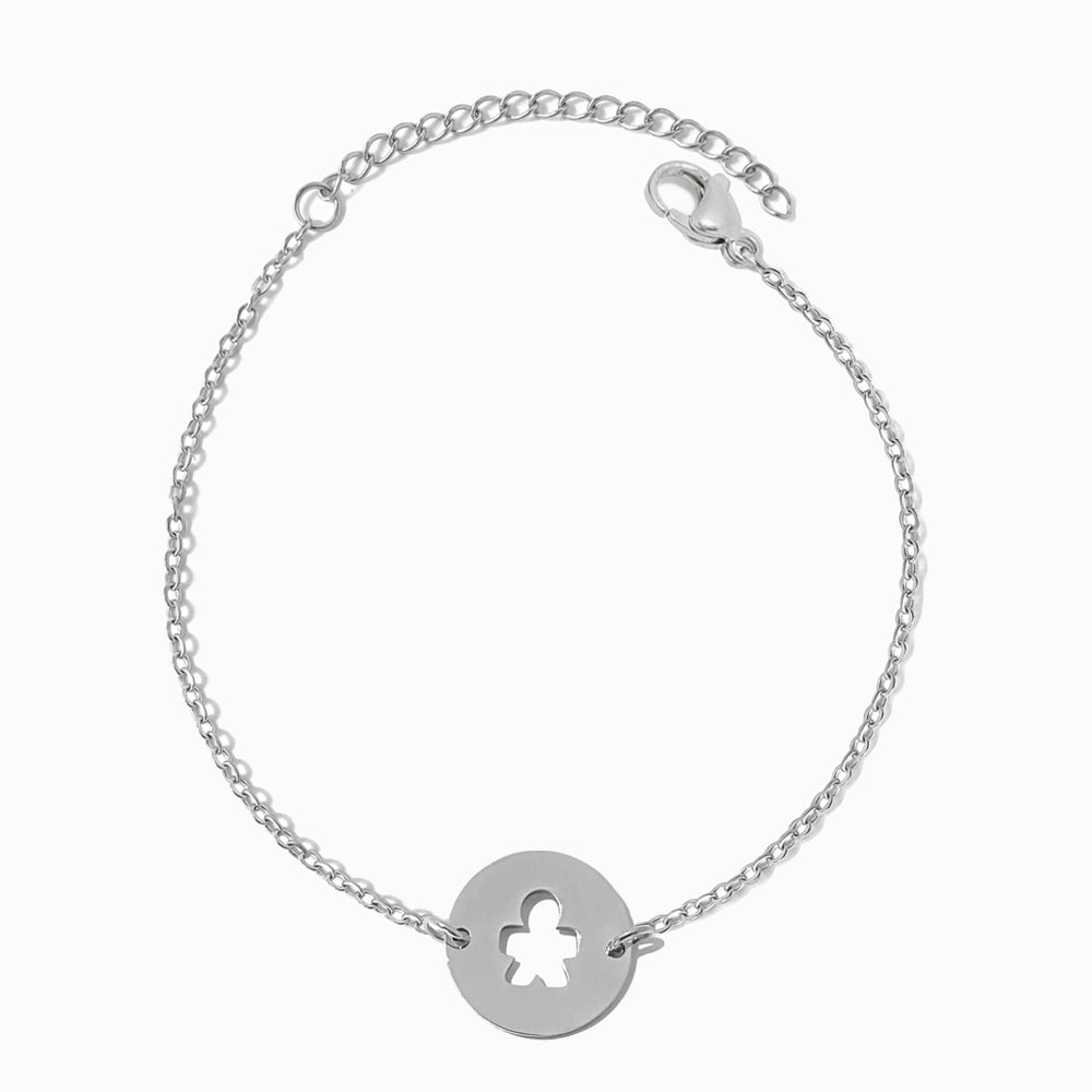 Pulseira Menino em Aço Inoxidável