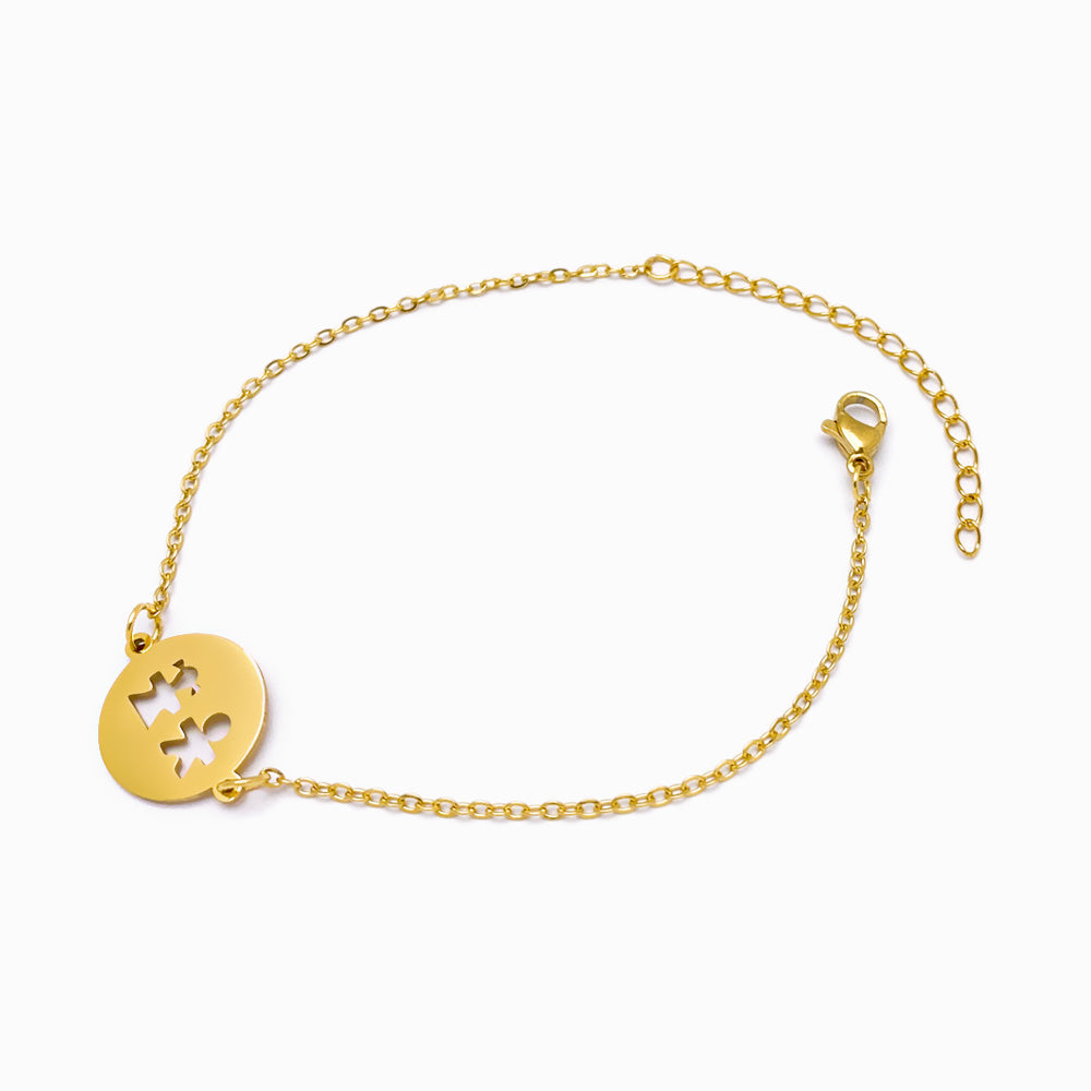 Pulseira Menino e Menina em Aço Inoxidável